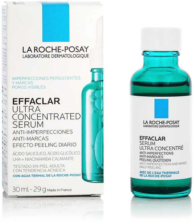 La Roche Posay Effaclar Ultra Concentrated Serum koncentruotas šveičiamasis serumas probleminei odai, 30 ml