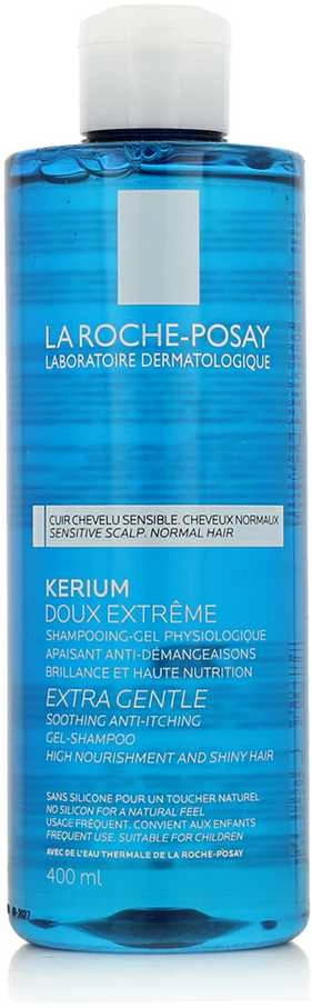 La Roche Posay Kerium Extra Gentle Šampūnas švelnus plaukų šampūnas, 400 ml