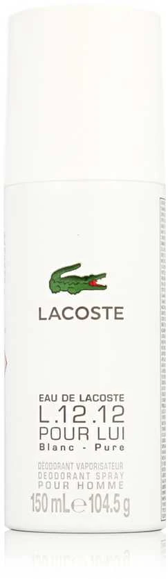 Lacoste Eau de Lacoste L.12.12 Blanc Dezodorantas vyrams, 150 ml