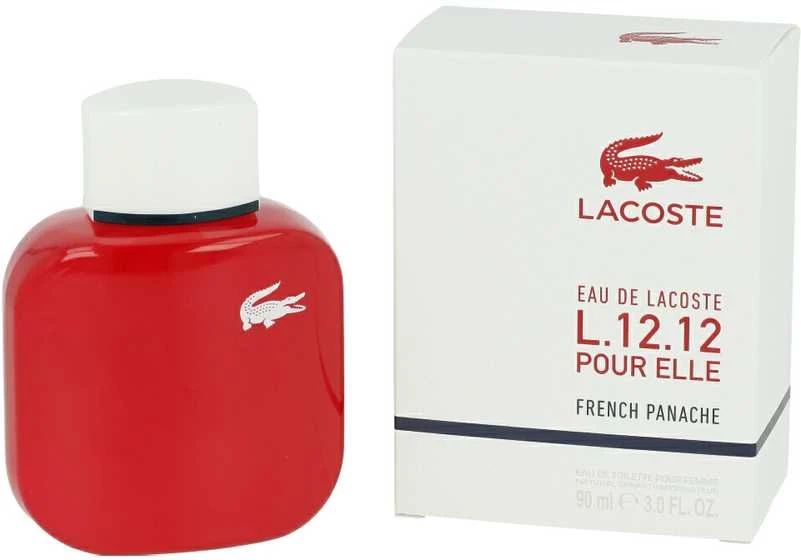Lacoste Eau de Lacoste L.12.12 French Panache EDT tualetinis vanduo moterims, 90 ml
