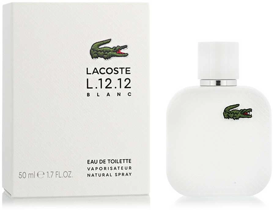 Lacoste L.12.12 Blanc Men Eau De Toilette Purškiklis kvepalai vyrams 50ml