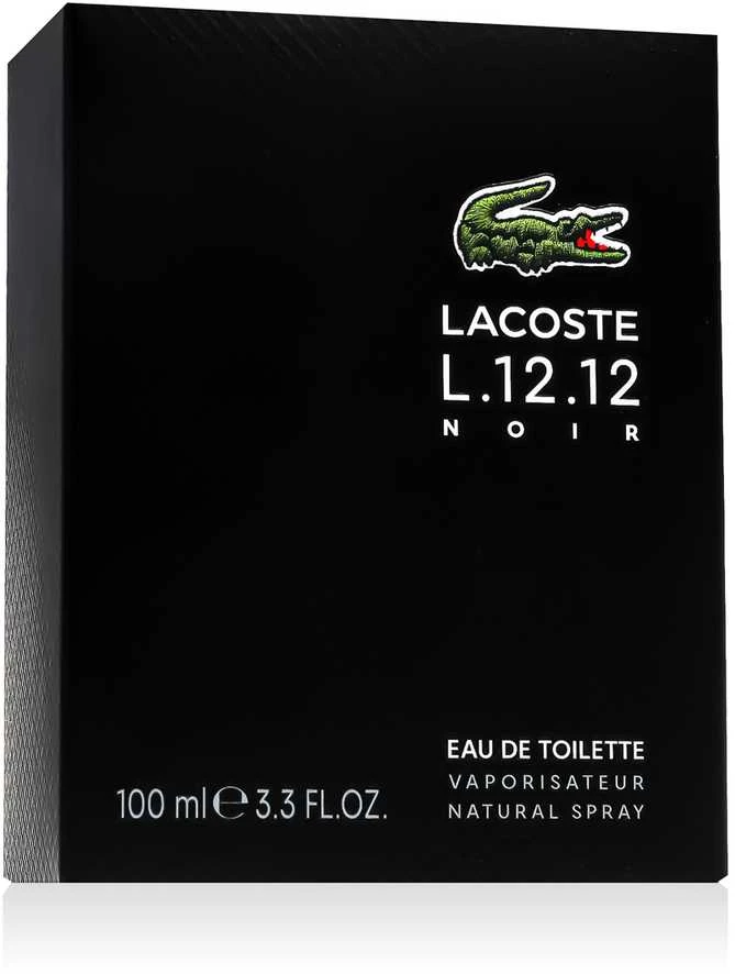 Lacoste Eau de Lacoste L.12.12. Noir EDT tualetinis vanduo vyrams, 100 ml
