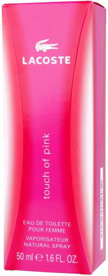 Lacoste Touch Of Rožinė EDT tualetinis vanduo unisex, 50 ml