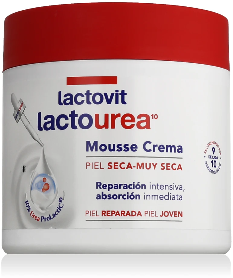 Lactovit LactoUrea Regenerating Mousse Kreminis Body Kreminis