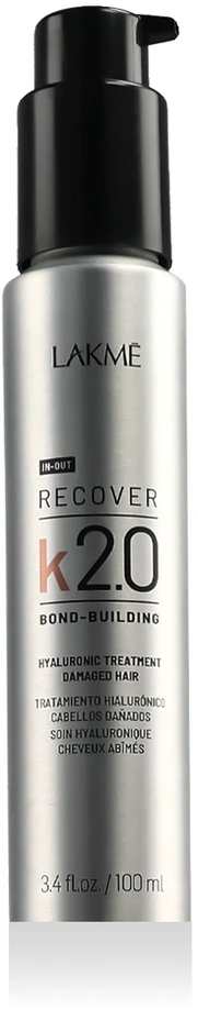 Lakmé K2.0 Recover Hyaluronic Treatment Damaged Hair 100 ml