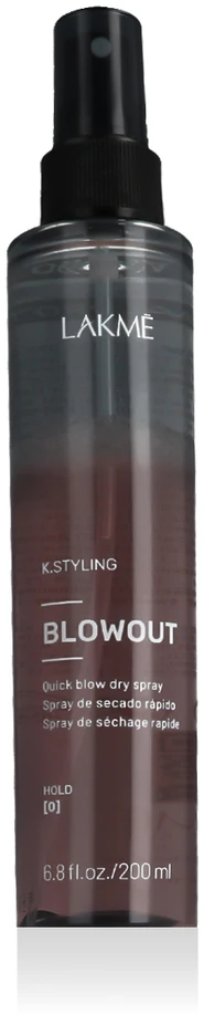 Lakmé K.Styling Blowout Quick Blow Dry purškiklis, 200 ml