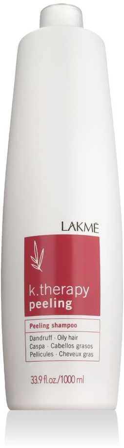 Lakme K.Therapy Peeling Šampūnas riebiems plaukams, 1000 ml