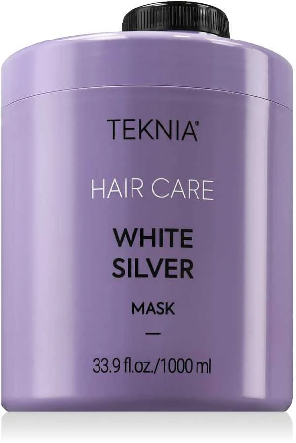 Lakme Teknia Baltas Sidabrinis Mask, 1000 ml