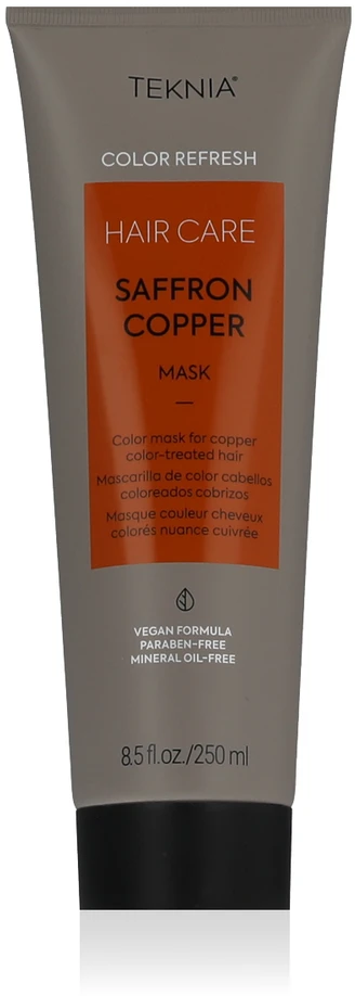Vario spalvą paryškinanti kaukė Lakme Teknia Saffron Copper Mask, 250 ml