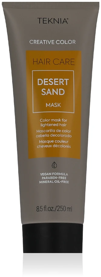 Lakme Teknia Creative Color Mask, Many Colours 250ml - Desert Sand | Pustynny Piasek