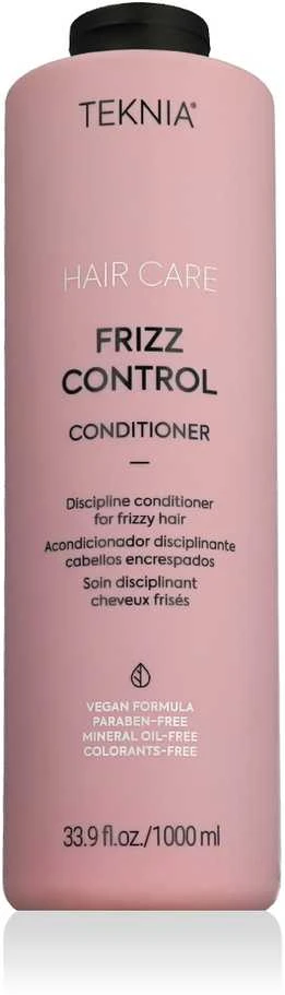 Nenuplaunamas kondicionierius nepaklusniems plaukams Lakme Teknia Frizz Control Conditioner Leave-In, 1000 ml