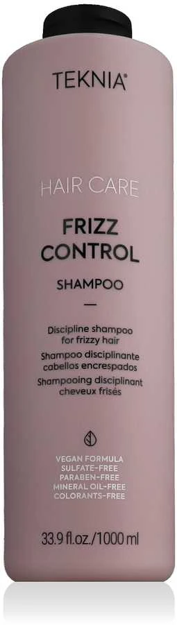 Šampūnas nepaklusniems plaukams Lakme Teknia Frizz Control Shampoo, 1000 ml