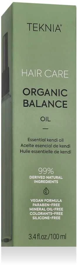 Drėkinamasis aliejus plaukams Lakme Teknia Organic Balance Oil, 100 ml