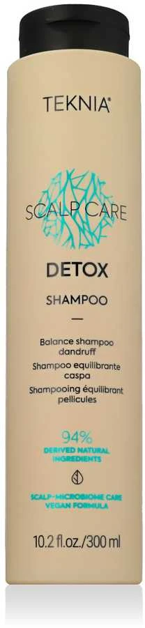 Šampūnas plaukams Lakme Teknia Scalp Care Detox Šampūnas, nuo pleiskanų, tinka riebiai galvos odai, 300 ml