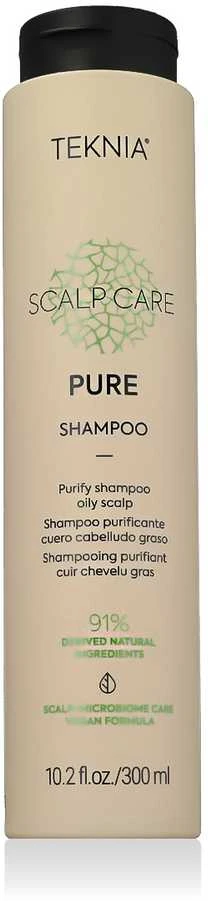 Lakme Šampūnas plaukams Teknia Scalp Care Pure Šampūnas, giliai valantis, reguliuojantis sebumo išsiskyrimą, 300 ml