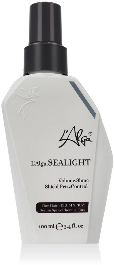 L'Alga Sealight Serum Purškiklis žvilgesio plaukams suteikiantis serumas, purškiamas, skirtas ploniems plaukams, 100 ml