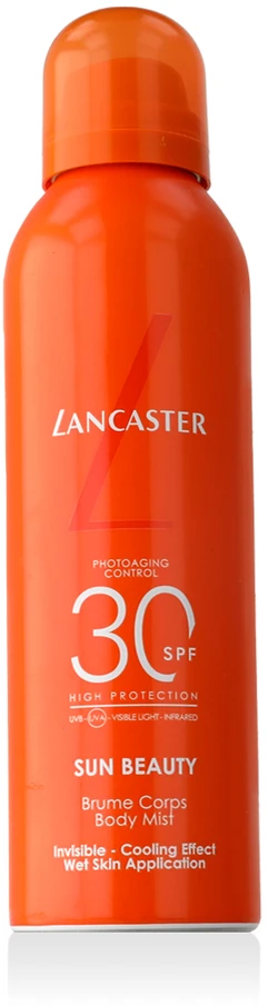 Lancaster Sun Beauty Body Mist SPF 30 apsauginė kūno dulksna nuo saulės, 200 ml