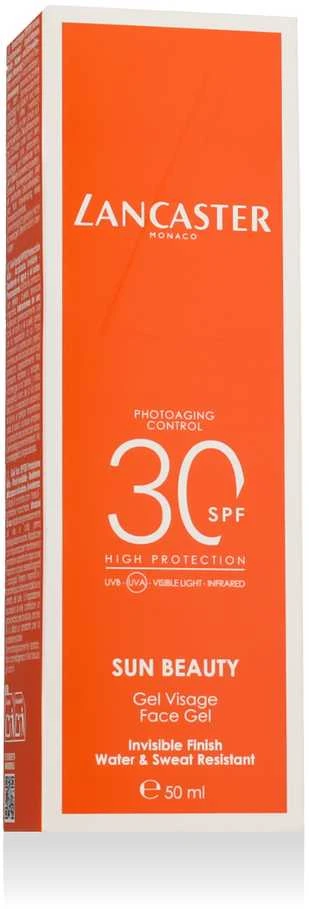 Lancaster Sun Sport Invisible Veido Gel SPF 30 apsauginis veido gelis nuo saulės, 50 ml