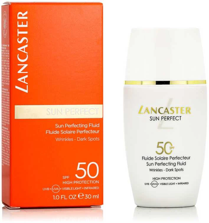"Lancaster Sun Perfect" tobulinantis skystis nuo raukšlių ir tamsių dėmių Spf50 30ml