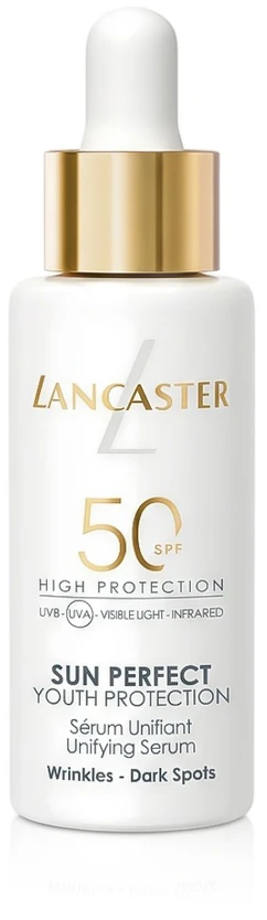 Lancaster Sun Perfect Youth Protection vienijantis serumas veido kremas nuo saulės