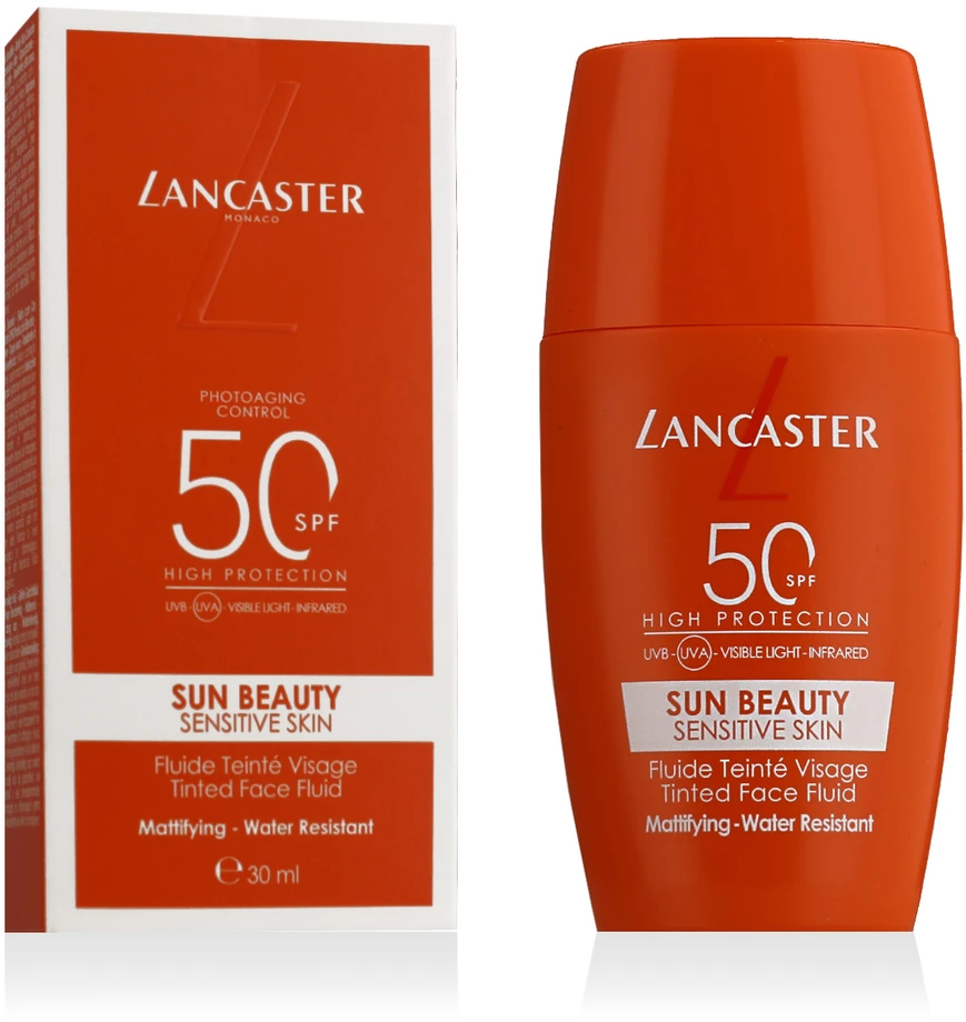 "Lancaster Sun Sensitive Luminous" įdegio skystis Spf50 30ml