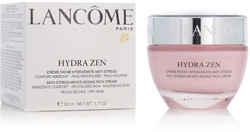 Lancome Hydra Zen Anti-Stress Moisturising Rich Kreminis drėkinantis veido kremas, 50 ml
