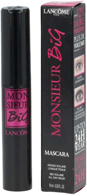 Lancome Monsieur Big Blakstienų tušas apimties suteikiantis blakstienų tušas, 10 ml