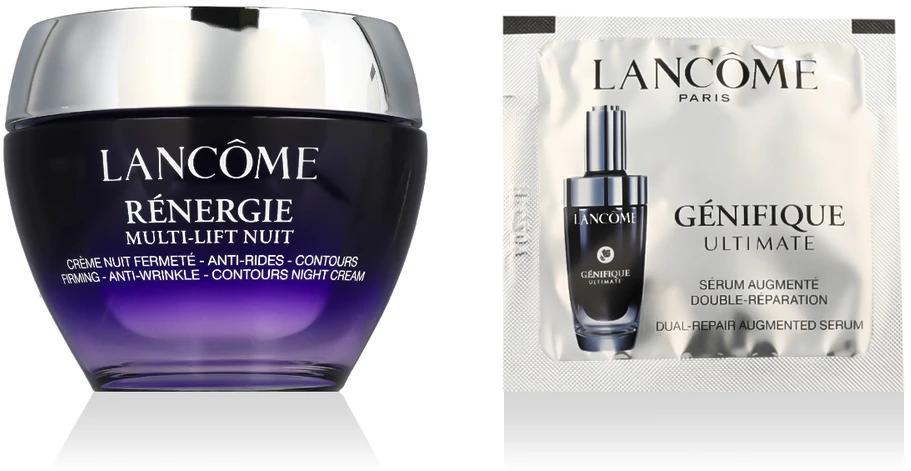 Lancome Renergie Nuit Multi-Lift Redefining Night Kreminis stangrinamasis naktinis veido kremas, 50 ml