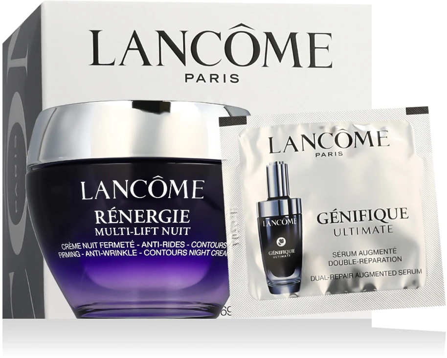 Lancome Renergie Nuit Multi-Lift Redefining Night Kreminis stangrinamasis naktinis veido kremas, 50 ml