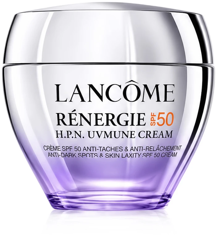 Lancome Renergie H.P.N. UVMUNE SPF50 senėjimą stabdantis kremas nuo spalvos pakitimų 50 ml