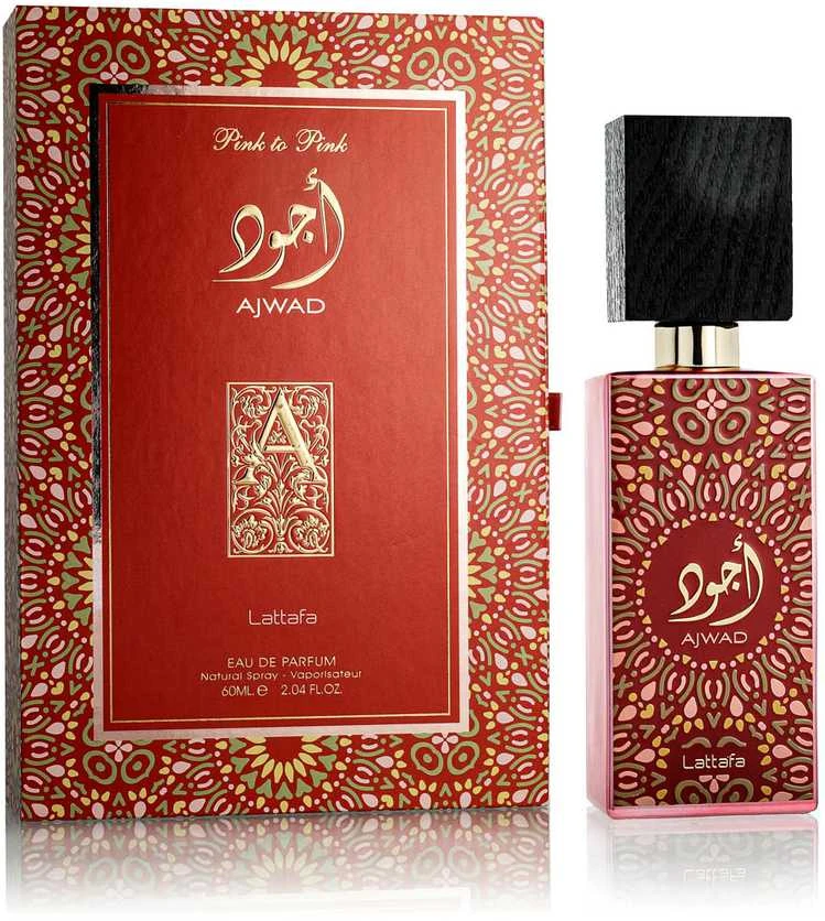Unisex kvepalai Lattafa Perfumes Ajwad Pink To Pink EDP, 60 ml