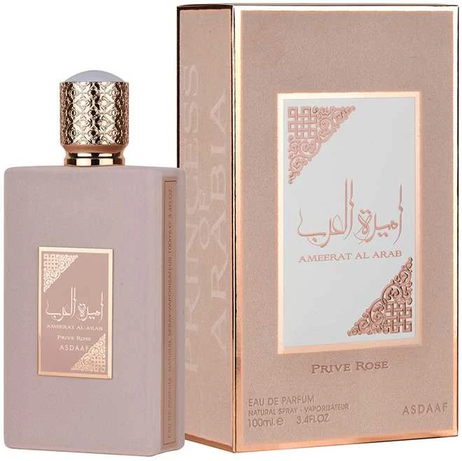 Kvepalai moterims Asdaaf Ameerat Al Arab Prive Rose EDP, 100 ml