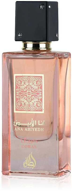 Lattafa Ana Abiyedh Coral EDP parfumuotas vanduo unisex, 60 ml
