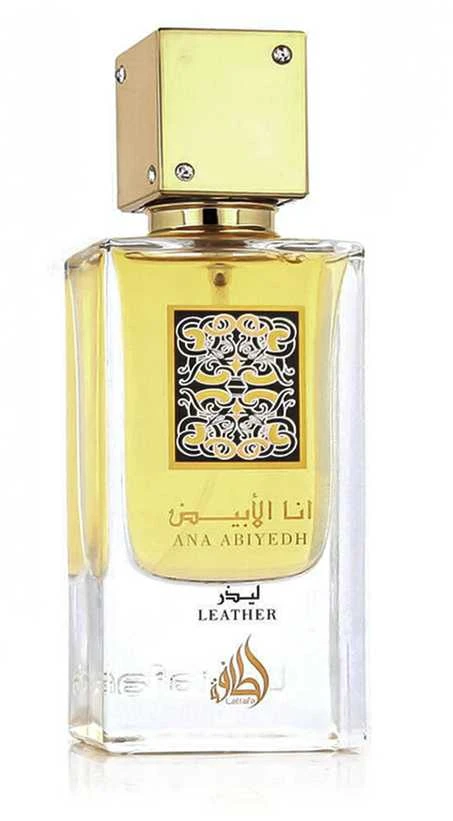 Kvepalai vyrams Lattafa Ana Abiyedh Leather EDP, 60 ml