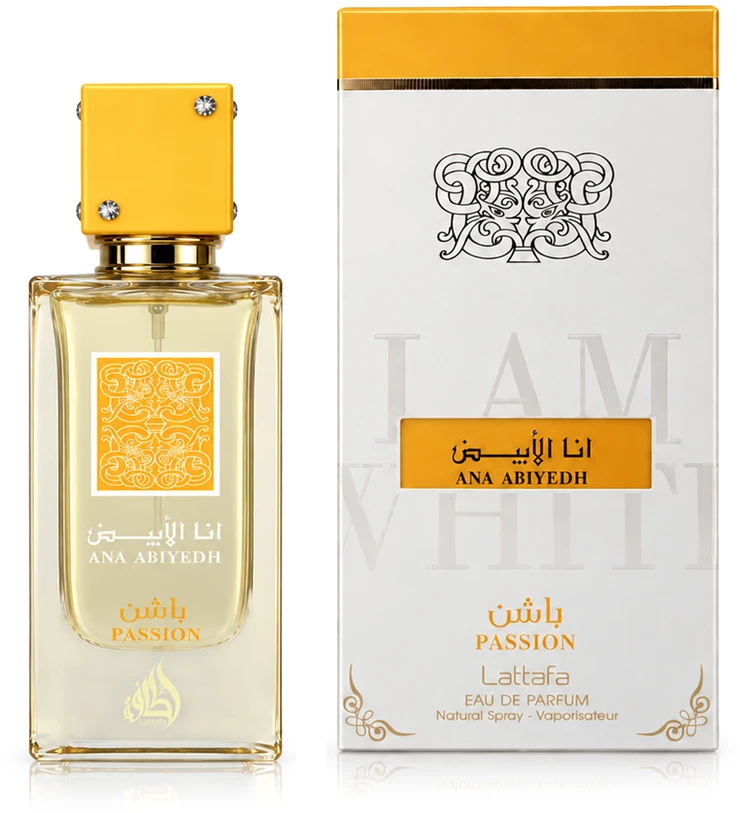 Lattafa Ana Abiyedh Passion EDP parfumuotas vanduo moterims, 60 ml