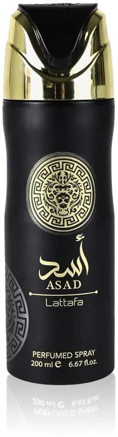 Lattafa Asad Parfumuotas kūno purškiklis vyrams, 200 ml