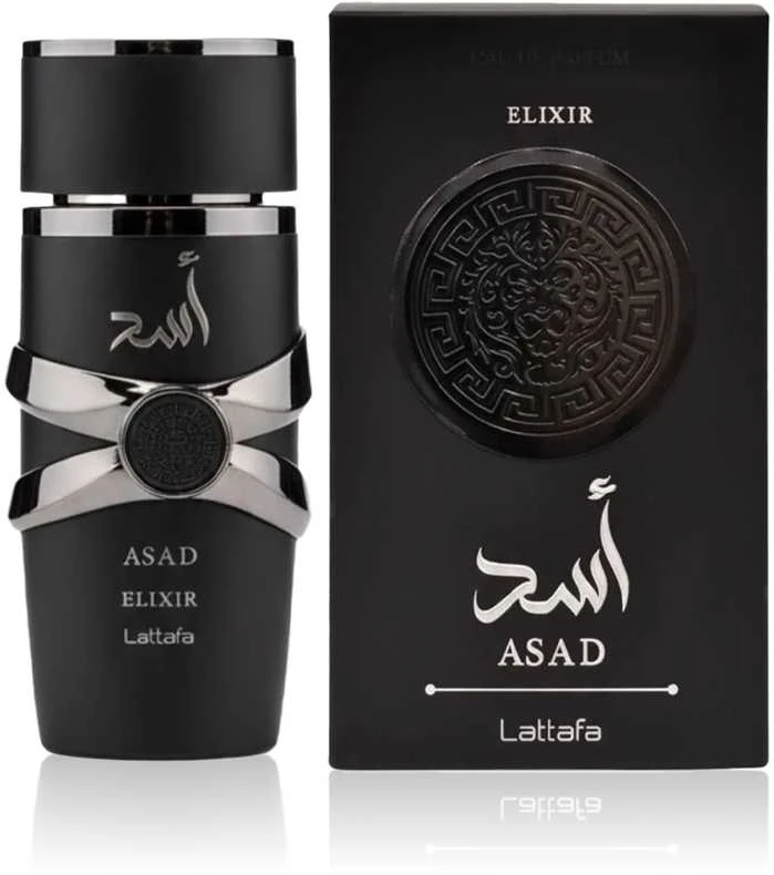 Lattafa Asad Eliksyras EDP parfumuotas vanduo vyrams, 100 ml