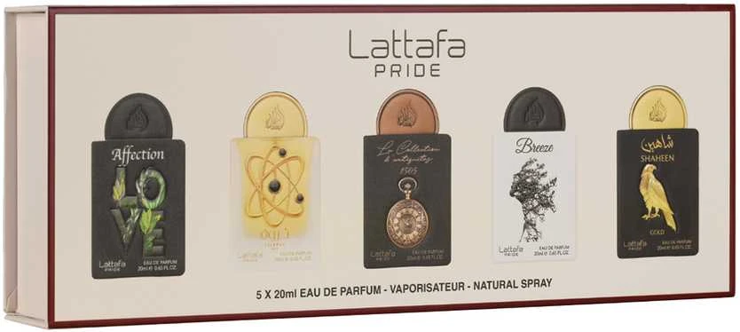 „Lattafa Pride Collection N1“ rinkinys, EDP 5 vnt., 20 ml