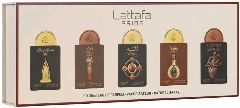 „Lattafa Pride Collection N4“ rinkinys, EDP 5 vnt., 20 ml