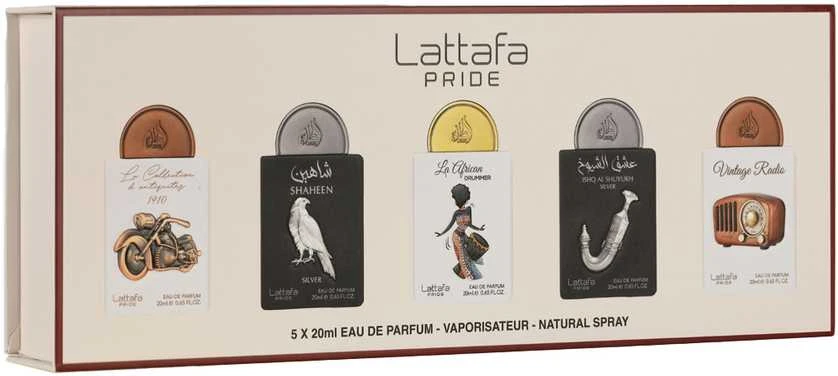 „Lattafa Pride Collection N5“ rinkinys, EDP 5 vnt., 20 ml