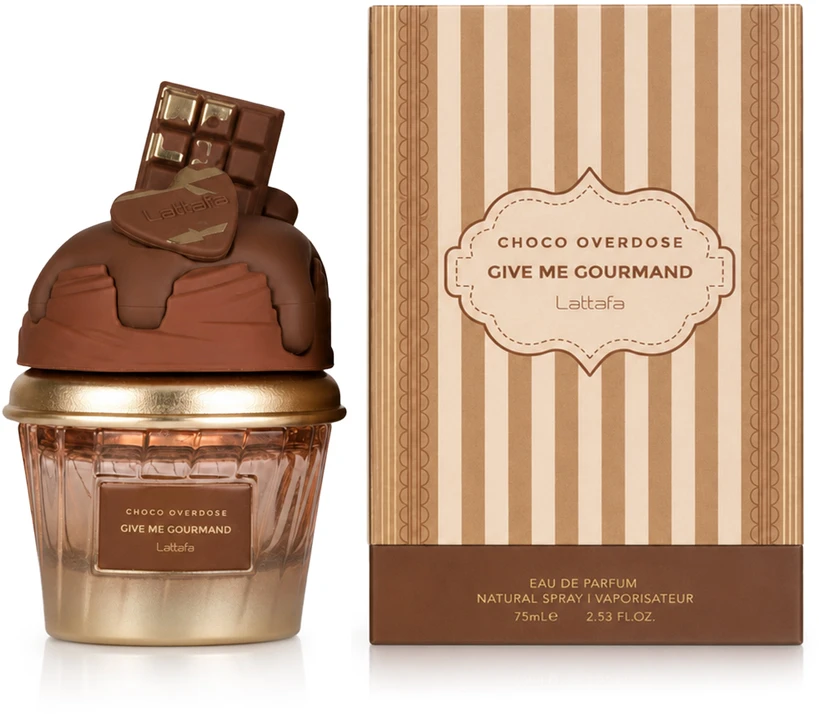 Lattafa Choco Overdose Give Me Gourmand EDP parfumuotas vanduo moterims, 75 ml