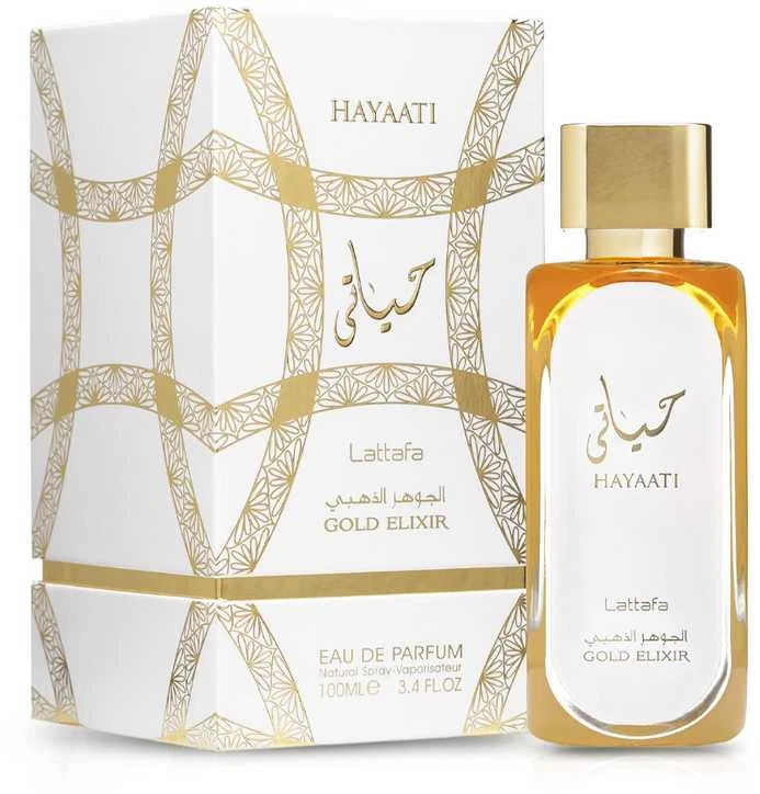 Lattafa Hayaati Gold Eliksyras Women EDP parfumuotas vanduo, 100 ml