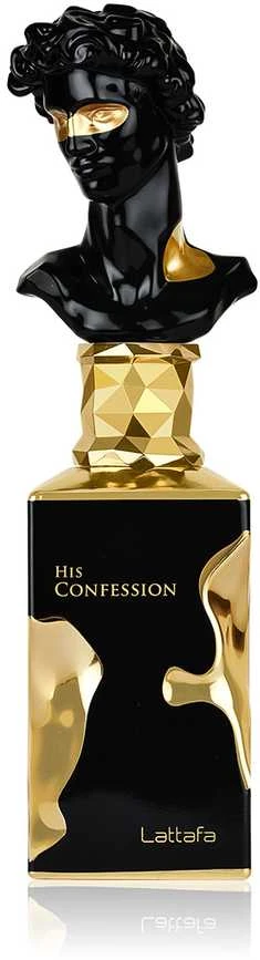 Lattafa His Confession EDP parfumuotas vanduo vyrams, 100 ml