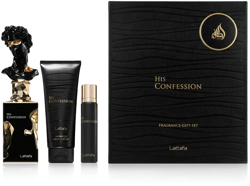 Lattafa His Confession rinkinys M, 100 ml rinkinys