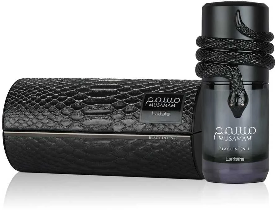 Lattafa Musamam Juodas Intense EDP parfumuotas vanduo vyrams, 100 ml