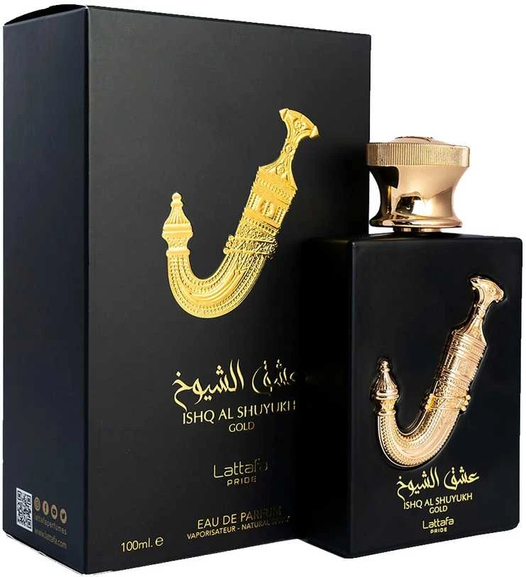 Unisex kvepalai Lattafa Ishq Al Shuyukh Gold EDP, 100 ml