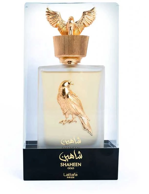 Lattafa Pride Shaheen Gold EDP parfumuotas vanduo unisex, 100 ml