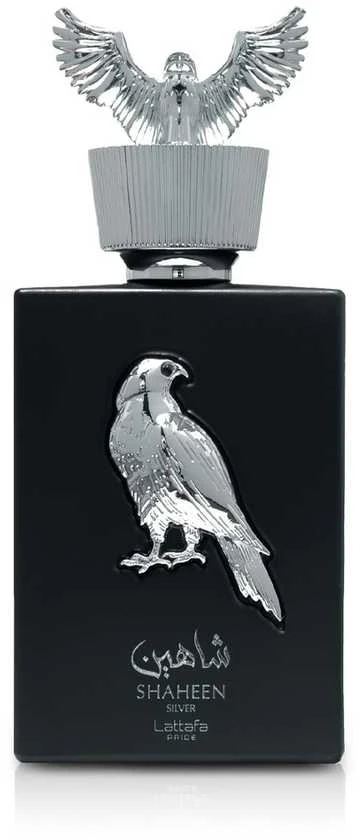 Lattafa Pride Shaheen Sidabrinis EDP parfumuotas vanduo unisex, 100 ml