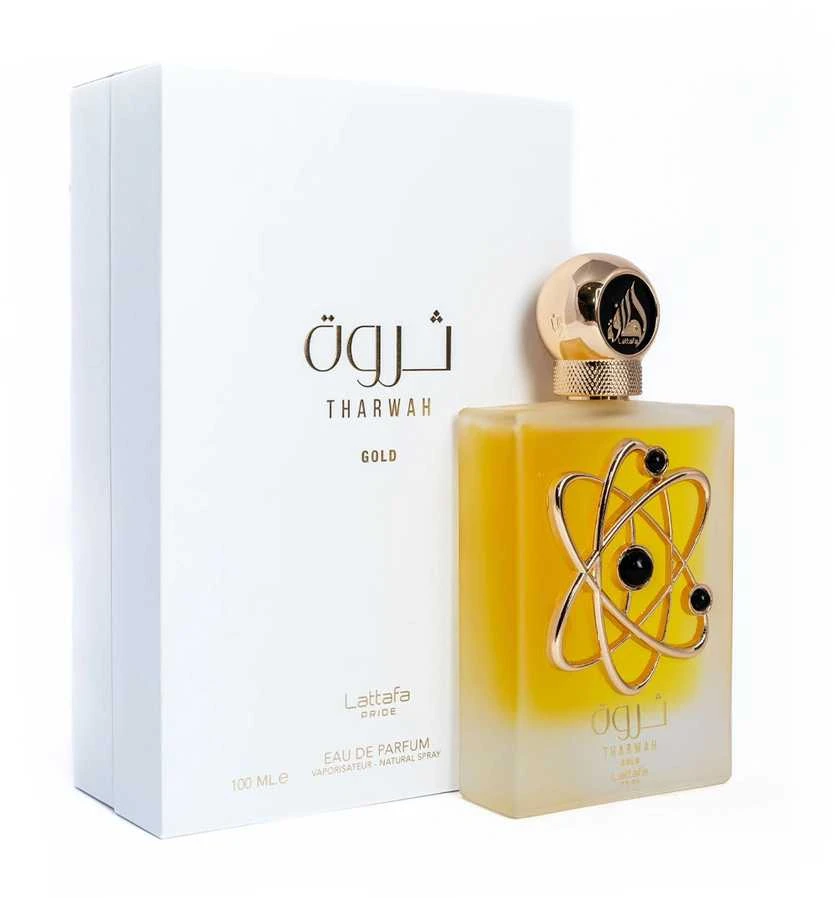 Lattafa Pride Tharwah Gold EDP parfumuotas vanduo unisex, 100 ml