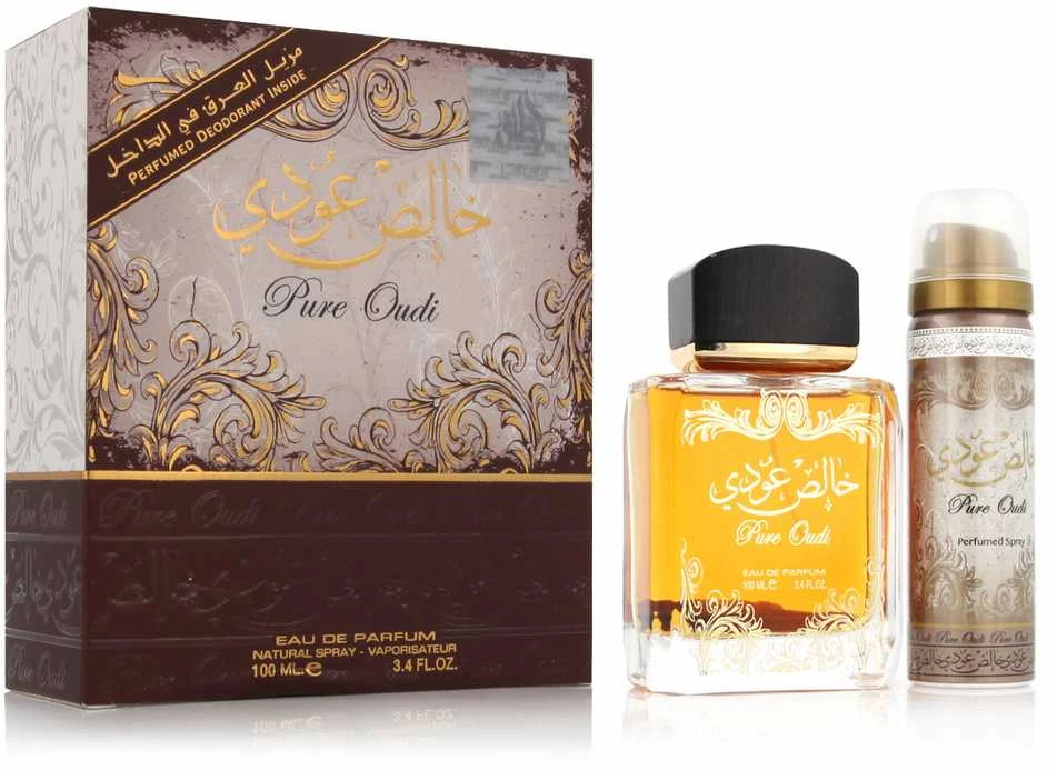 Unisex kvepalai Lattafa Pure Oudi EDP, 100 ml
